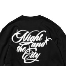 画像7: Night And The City Crewneck Sweat Shirts BLK ロゴ クルーネック スウェット (7)