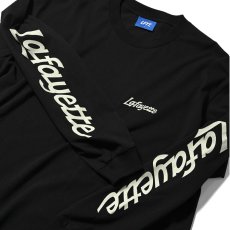 画像6: Sport Lafayette Logo L/S Tee BLK ボックスシルエット 長袖 Tシャツ (6)