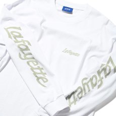 画像5: Sport Lafayette Logo L/S Tee WHT ボックスシルエット 長袖 Tシャツ (5)