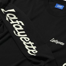 画像3: Sport Lafayette Logo L/S Tee BLK ボックスシルエット 長袖 Tシャツ (3)