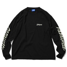 画像1: Sport Lafayette Logo L/S Tee BLK ボックスシルエット 長袖 Tシャツ (1)