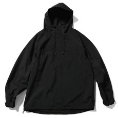 画像2: 2 Layer Polyerter Jacket BLK マウンテン パーカー ナイロン ジャケット (2)