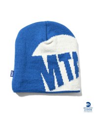 画像2: × MTA Logo Single Beanie Knit Cap メトロ エムティーエー ビーニー ロゴ ニット キャップ 帽子 (2)