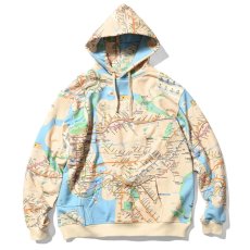 画像1: × MTA Subway Map Logo Sweat Hoodie プルオーバー パーカー メトロ エムティーエー スウェット フーディー (1)