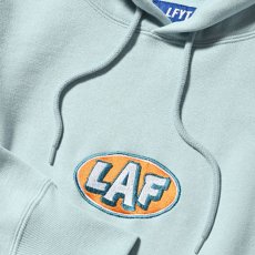 画像6: Oval LAF Logo Sweat Hoodie Parka BLU ロゴ フーディー プルオーバー パーカー (6)