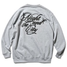 画像3: Night And The City Crewneck Sweat Shirts GRY ロゴ クルーネック スウェット (3)