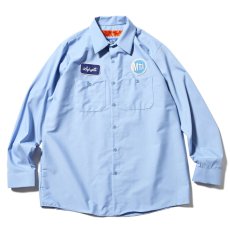 画像1: × MTA L/S Work Shirts オフィシャル メトロ 長袖 ワーク シャツ (1)