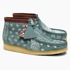 画像6: Wallabee Green Paisley オリジナルズ ワラビー ペイズリー グリーン スエード メンズ (6)