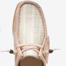 画像5: Wmns Wallabee Lo pink Natural Raffia クラークス オリジナルズ ワラビー ロー ピンク ラフィア レディースシューズ ウィメンズ (5)