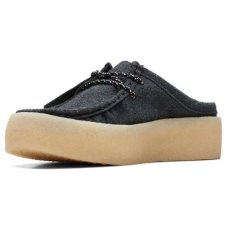 画像2: Clarks Wmns Wallabeecup Lo In Blk クラークス オリジナルズ ウィメンズ レディース ワラビーカップ ロー ミュール サンダル ブラック (2)