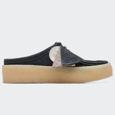 画像1: Clarks Wmns Wallabeecup Lo In Blk クラークス オリジナルズ ウィメンズ レディース ワラビーカップ ロー ミュール サンダル ブラック (1)