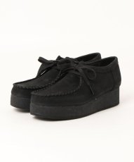 画像2: Wmns Wallabee craft Wallacraft Lo Black Nubuck クラークス オリジナルズ ワラビー ワラクラフト ロー レディースシューズ ウィメンズ (2)