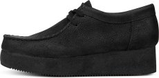 画像3: Wmns Wallabee craft Wallacraft Lo Black Nubuck クラークス オリジナルズ ワラビー ワラクラフト ロー レディースシューズ ウィメンズ (3)