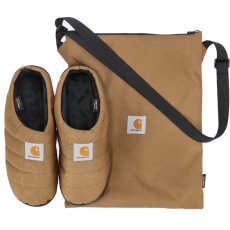 画像1: Subu For Carhartt Wip Cordura Slippers Hamilton Brown スリッパ コラボ リサイクルポリエステル キャリーバッグ付属 (1)