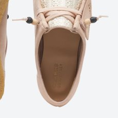 画像7: Wmns Wallabee Lo pink Natural Raffia クラークス オリジナルズ ワラビー ロー ピンク ラフィア レディースシューズ ウィメンズ (7)