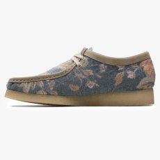 画像6: Wallabee Lo Grey Floral クラークス オリジナルズ ワラビー ロー グレー フローラル スエード クレープソール メンズ (6)