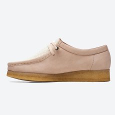 画像4: Wmns Wallabee Lo pink Natural Raffia クラークス オリジナルズ ワラビー ロー ピンク ラフィア レディースシューズ ウィメンズ (4)