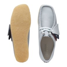 画像5: Wmns Wallabee Lo Light Blue Leather クラークス オリジナルズ ワラビー ロー ライトブルー レザー レディースシューズ ウィメンズ (5)