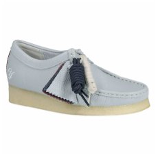 画像9: Wmns Wallabee Lo Light Blue Leather クラークス オリジナルズ ワラビー ロー ライトブルー レザー レディースシューズ ウィメンズ (9)