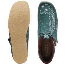 画像5: Wallabee Green Paisley オリジナルズ ワラビー ペイズリー グリーン スエード メンズ (5)