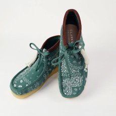 画像2: Wallabee Green Paisley オリジナルズ ワラビー ペイズリー グリーン スエード メンズ (2)