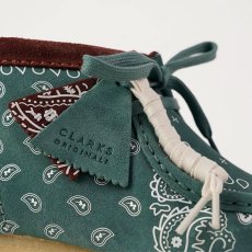 画像7: Wallabee Green Paisley オリジナルズ ワラビー ペイズリー グリーン スエード メンズ (7)