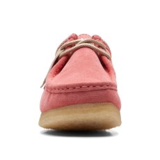 画像2: Wallabee Lo Pink Embroidery ワラビー ロー ピンク エンブロイダリー スエード メンズ (2)