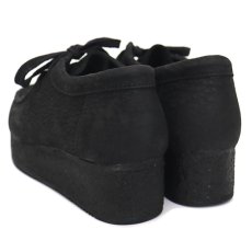 画像4: Wmns Wallabee craft Wallacraft Lo Black Nubuck クラークス オリジナルズ ワラビー ワラクラフト ロー レディースシューズ ウィメンズ (4)