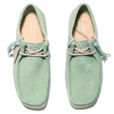 画像7: Clarks Originals Wallabee Lo Green Embroidery クラークス オリジナルズ ワラビー ロー グリーン エンブロイダリー スエード クレープソール メンズ (7)