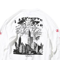 画像7: Big City L/S Tee WHT ビッグシティー 長袖 Tシャツ (7)