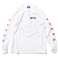 画像2: Big City L/S Tee WHT ビッグシティー 長袖 Tシャツ (2)