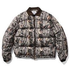 画像1: Corduroy Collar Puffer Jacket Realtree キルティング パフ ジャケット (1)