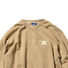 画像8: Pigment Dyed Flower Crewneck Sweat Sand フラワー クルーネック スウェット (8)