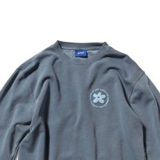 画像8: Pigment Dyed Flower Crewneck Sweat BLU フラワー クルーネック スウェット (8)