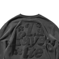 画像9: Pigment Dyed Flower Crewneck Sweat BLK フラワー クルーネック スウェット (9)