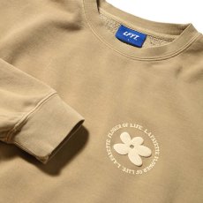 画像4: Pigment Dyed Flower Crewneck Sweat Sand フラワー クルーネック スウェット (4)