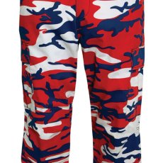 画像8: BDU Camo Cargo Pants カーゴ パンツ Red Blue (8)