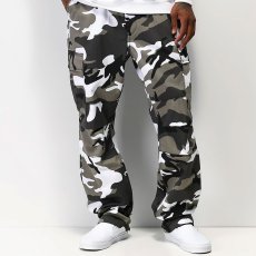 画像1: BDU Snow Camo Cargo Pants カモ カーゴ パンツ (1)