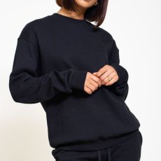 画像7: Heavy Weight Thermal Sweat Shirt BLK ヘビー ウェイト サーマル スウェット シャツ (7)