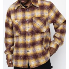 画像5: Side Slit Flannel Shirt ヘビー フランネル シャツ モヘア (5)