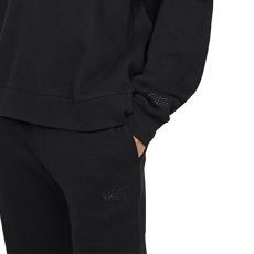 画像8: Heavy Weight Thermal Sweat Shirt BLK ヘビー ウェイト サーマル スウェット シャツ (8)