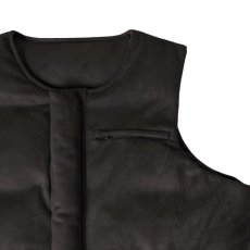 画像11: Suede Bubble Reversible Puffer Vest Down Jacket スエード リバーシブル パファー ベスト ジャケット (11)