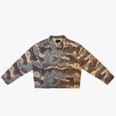 画像2: Desert Camo Canvas Cotton Jacket デザート カモ キャンバス ジャケット (2)