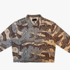 画像7: Desert Camo Canvas Cotton Jacket デザート カモ キャンバス ジャケット (7)