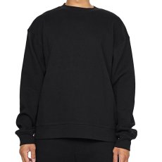 画像3: Heavy Weight Thermal Sweat Shirt BLK ヘビー ウェイト サーマル スウェット シャツ (3)