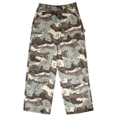 画像2: Desert Camo Double Knee Carpenter Pants デザート カモ ダブルニー パンツ (2)