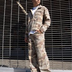 画像8: Desert Camo Canvas Cotton Jacket デザート カモ キャンバス ジャケット (8)