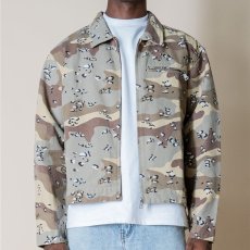 画像3: Desert Camo Canvas Cotton Jacket デザート カモ キャンバス ジャケット (3)