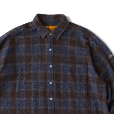 画像9: GIGAHEATHER Tartan Flannel Check Shirts BLU タータン チェック ネルシャツ チェック シャツ (9)