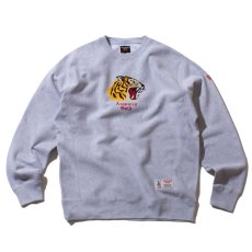 画像1: Tiger Crew neck Sweat shirt GRY タイガー クルーネック スウェット (1)